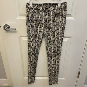 Wild Fable snakeskin jeans